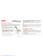 RCA M5504 Quick Start Manual