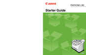 Canon FAXPHONE L170 - B/W Laser - Copier Starter Manual