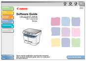 Canon ImageCLASS MF3240 Series Software Manual