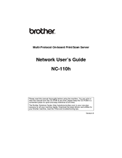 Brother NC-110h Network User's Manual