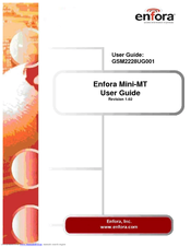 Enfora Mini-MT GSM2228UG001 User Manual