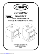 Enviro ENVIROFIRE 1000 Owner's And Operator's Manual