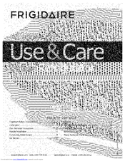 Frigidaire Refrigerator Use & Care Manual