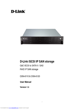 D-Link DSN-6120 User Manual