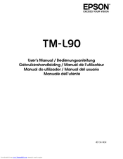 Epson C412014 - TM L90 Two-color Thermal Line Printer User Manual