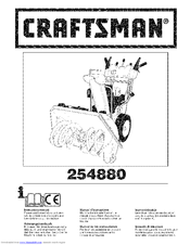 Craftsman 254880 Instruction Manual