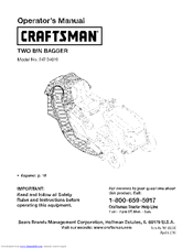 Craftsman 247.24019 Operator's Manual