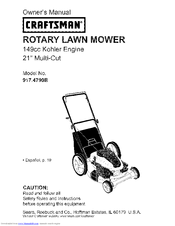Craftsman 917.4790B Owner's Manual