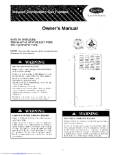 Carrier A02177 Owner's Manual