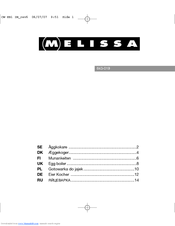 Melissa 643-019 Manual