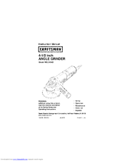 Craftsman 900.24542 Instruction Manual