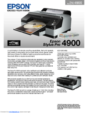 Epson SP4900DES Brochure
