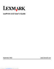 Lexmark LexPrint User Manual