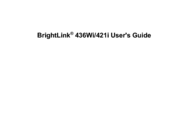 Epson BrightLink 421i Manual