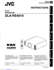 JVC D-ILA DLA-RS4810 Instructions Manual