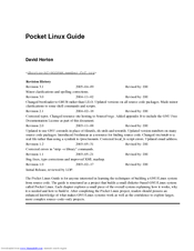 Linux Pocket Linux Guide Manual
