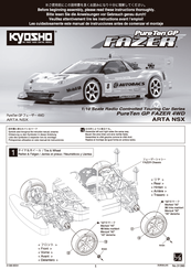 Kyosho Arta NSX Instruction Manual