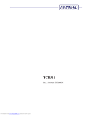 Meinberg TCR511 Operating Instructions Manual