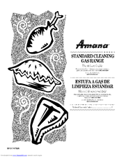 Amana AGR442VDD0 Use & Care Manual