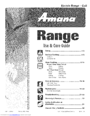 Amana AER5712AAW Use & Care Manual