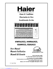 Haier HWR06XC5 User Manual
