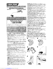 Black & Decker GH1000 Instruction Manual