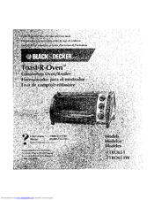 BLACK & DECKER Toast-R-Oven TRO651 Use And Care Book Manual