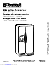 Kenmore 5894 - 25.1 cu. Ft. Refrigerator Use And Care Manual