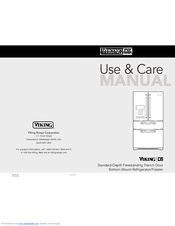 Viking RDFN536D Use And Care Manual