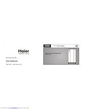 Haier HRD-231 User Manual