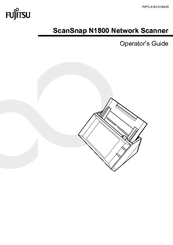 Fujitsu ScanSnap N1800 Operating Manual