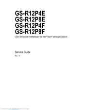Gigabyte GS-R12P8E Service Manual