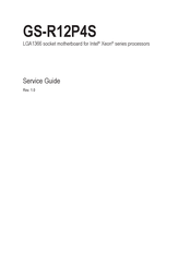 Gigabyte GS-R12P4S Service Manual