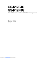 Gigabyte GS-R12P8G Service Manual