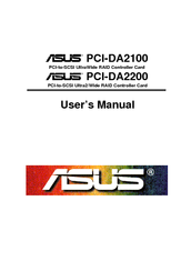 Asus PCI-DA2100 User Manual