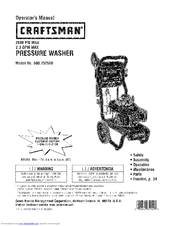 Craftsman 580.752510 Operator's Manual