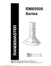 Broan RANGEMASTER RM65000 Series Owner's Manual