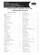 Carrier 48PD06 Operating And Service Instructions