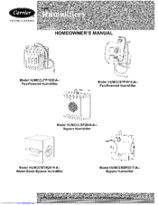 Carrier HUMCCLBP2018-A Series Homeowner's Manual