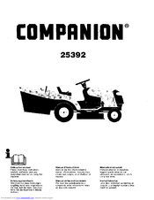 COMPANION COMPANION 25392 Instruction Manual