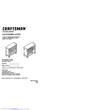 Craftsman PROFESSIONAL SERIES Operator's Manual