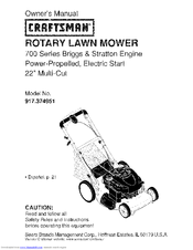 Craftsman 917.374951 Owner's Manual