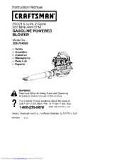 Craftsman 358.794920 Instruction Manual