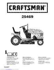 Craftsman 25469 Instruction Manual