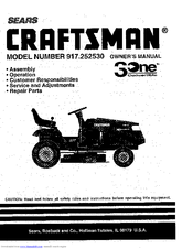 Craftsman 917.252530 Owner's Manual