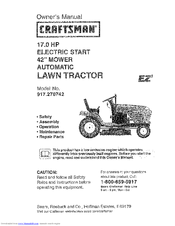 Craftsman 917.270742 Owner's Manual