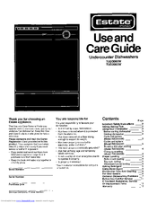 Estate TUD3000W Care Manual