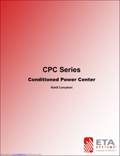 ETA Systems CPC Series User Manual
