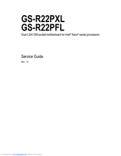 Gigabyte GS-R22PFL Service Manual