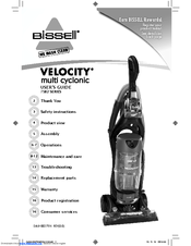 Bissell Velocity® Vacuum 75B21 User Manual